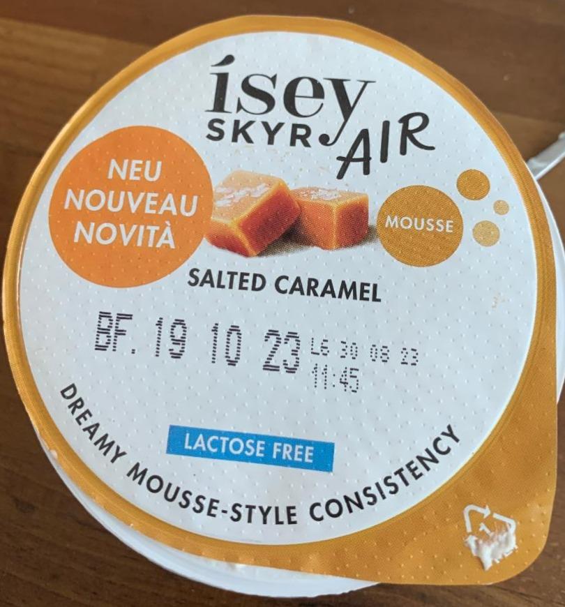 Fotografie - Air Mousse Salted Caramel Lactose Free Ísey Skyr