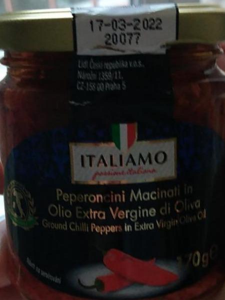 Fotografie - Mleté chilli papričky v extra panenském olivovém oleji Deluxe