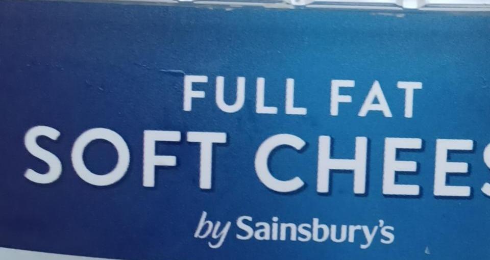 Fotografie - Full fat soft cheese Sainsbury's