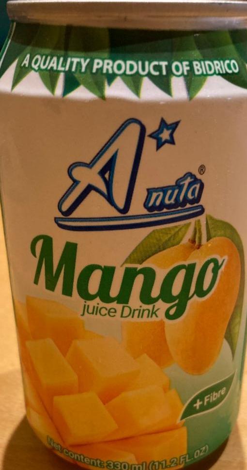 Fotografie - Mango juice drink A nuta