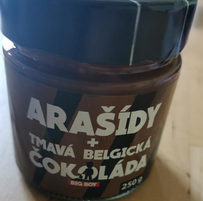 Fotografie - arašídy + tmavá belgická čokoláda Bigboy