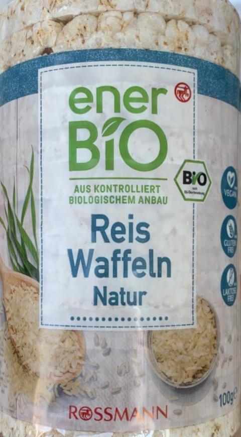 Fotografie - Reis waffeln natur EnerBio