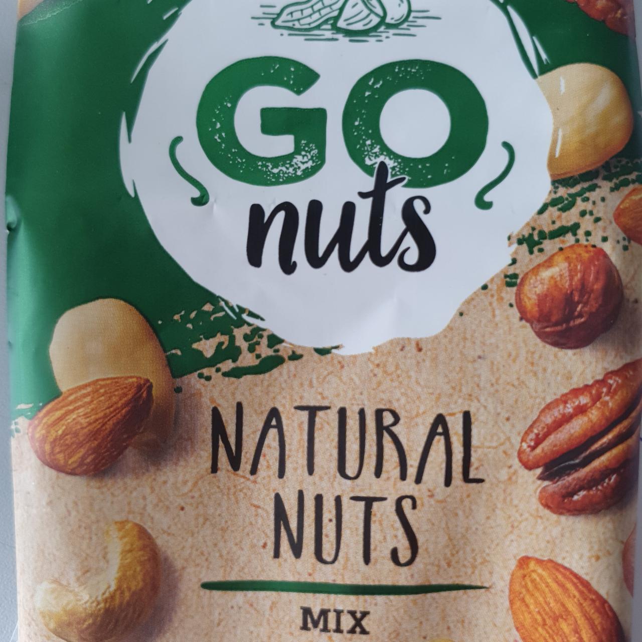 Fotografie - Go nuts Natural Nuts Mix