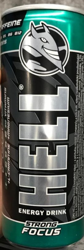 Fotografie - Strong Focus Energy drink Hell