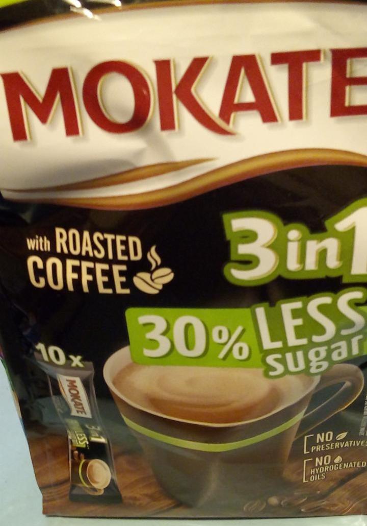 Fotografie - 3 in 1 with Roasted Coffee Less Sugar Mokate