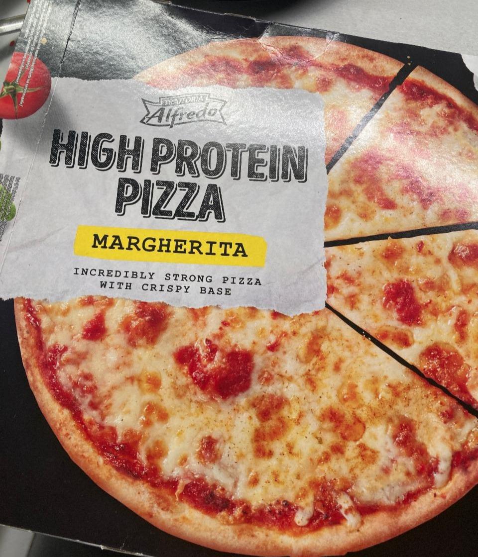 Fotografie - High protein pizza margherita Trattoria Alfredo