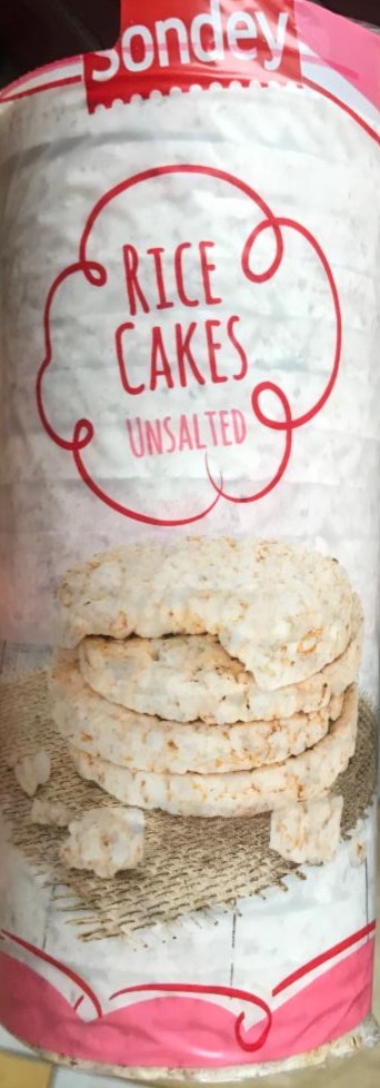 Fotografie - Rice cakes unsalted (rýžový chlebíček nesolený) Sondey