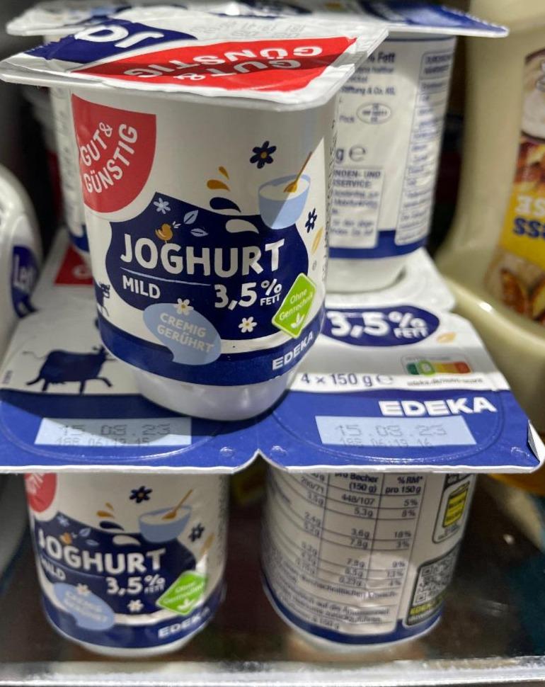 Fotografie - Joghurt mild 3,5% cremig gerührt Gut&Günstig