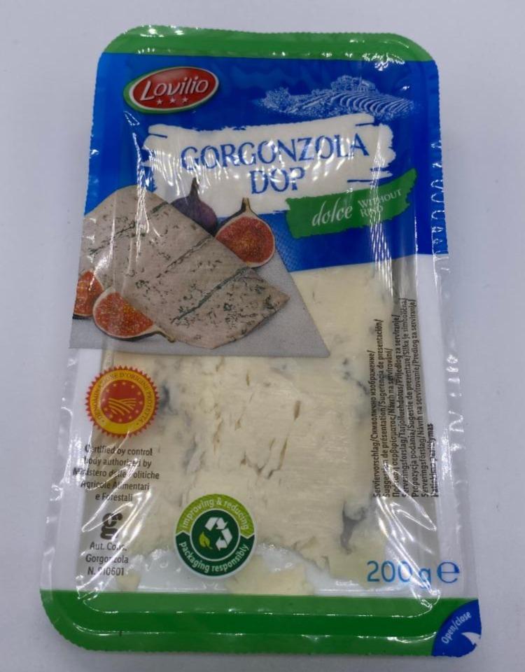 Fotografie - Gorgonzola dolce plnotučný plísňový sýr 48% Lovilio