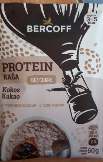 Fotografie - Protein kaše kokos kakao Bercoff