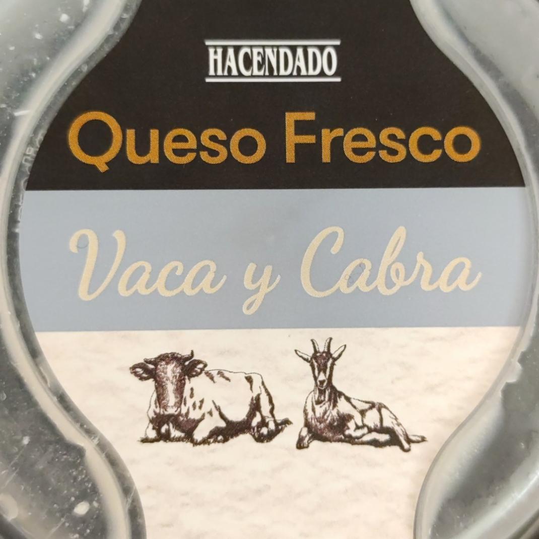 Fotografie - Queso fresco Vaca y Cabra Hacendado