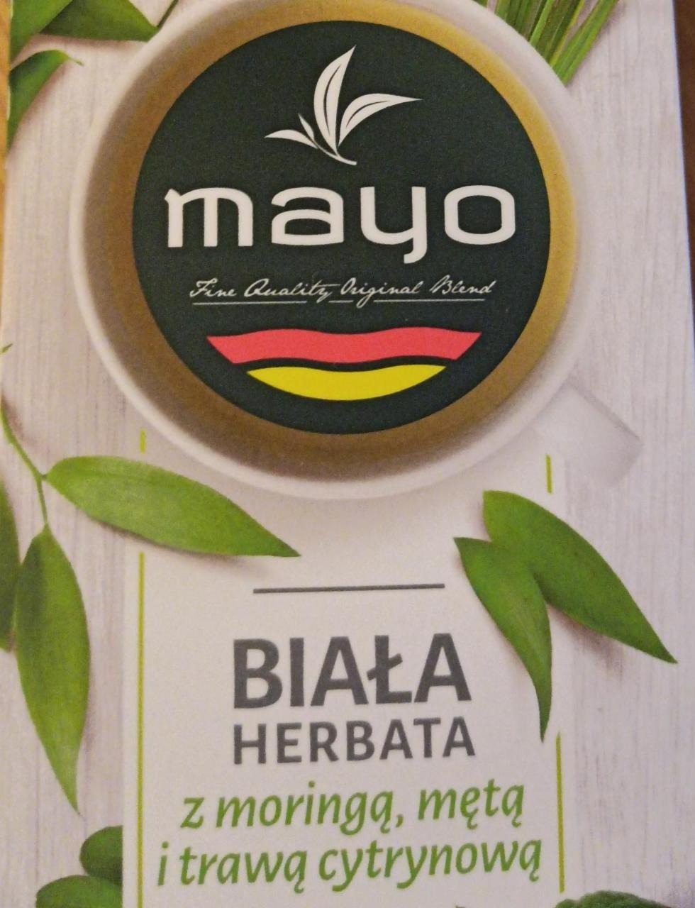 Fotografie - Biala herbata z moringa, meta, i trasa cytrynova Mayo
