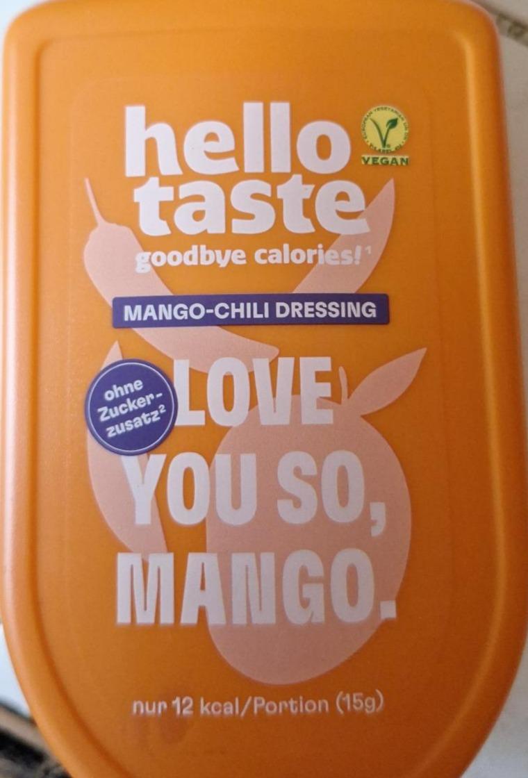 Fotografie - Mango-Chili Dressing Hello Taste