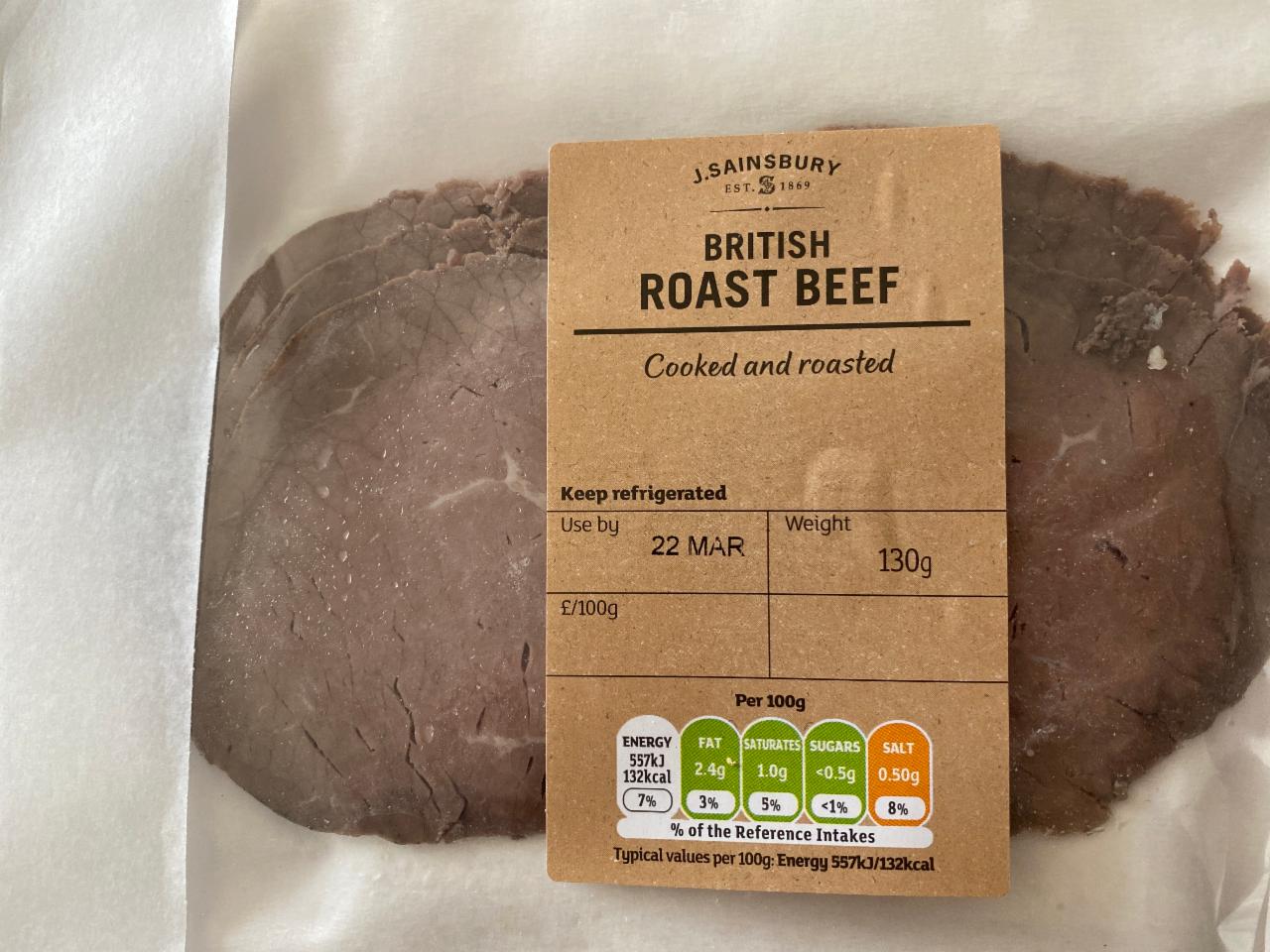Fotografie - British Roast Beef Sainsbury