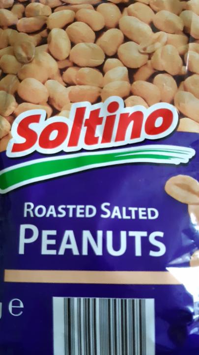 Fotografie - Roasted salted peanuts (arašídy pražené, loupané a solené) Soltino