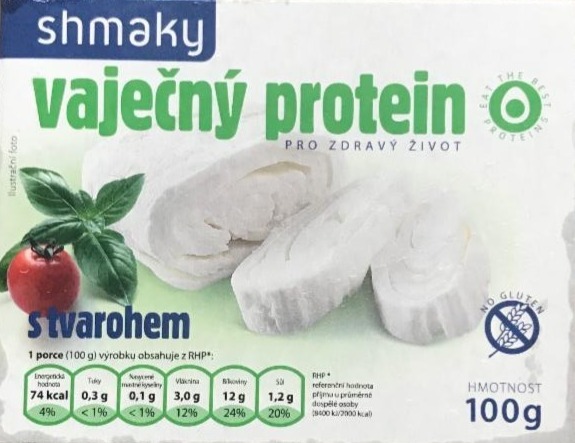 Fotografie - Vaječný protein s tvarohem Shmaky