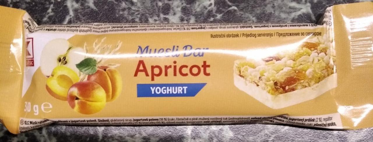 Fotografie - Apricot Muesli Bar Yoghurt K-Classic