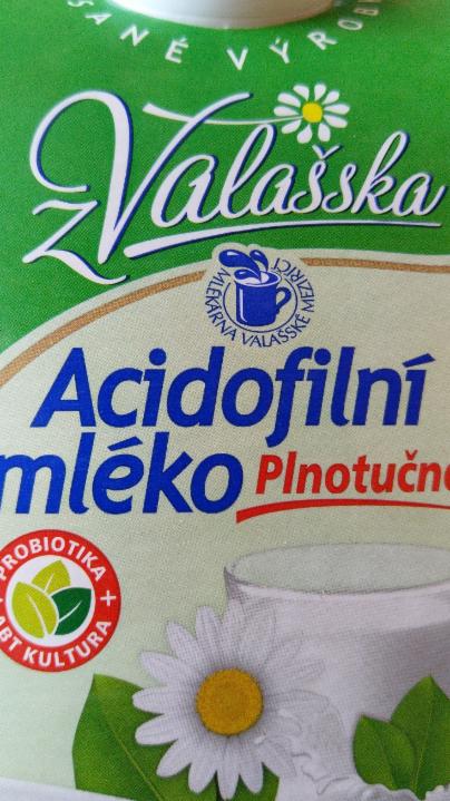 Fotografie - Acidofilní mléko z Valašska plnotučné