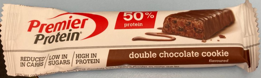 Fotografie - Premier Protein 50% double chocolate cookie