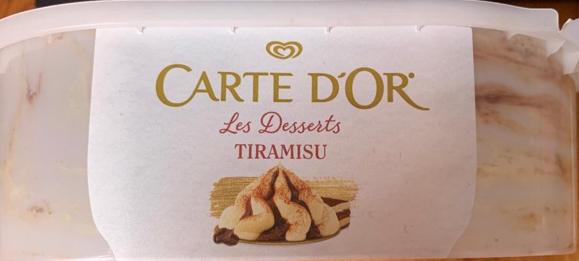 Fotografie - Les Desserts Tiramisu Carte d'Or