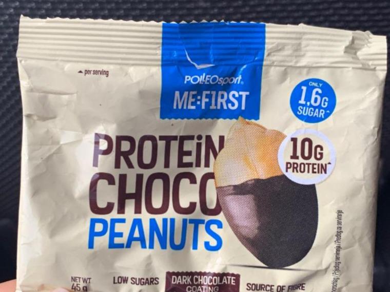 Fotografie - Protein Choco Peanuts Me:First Polleo Sport