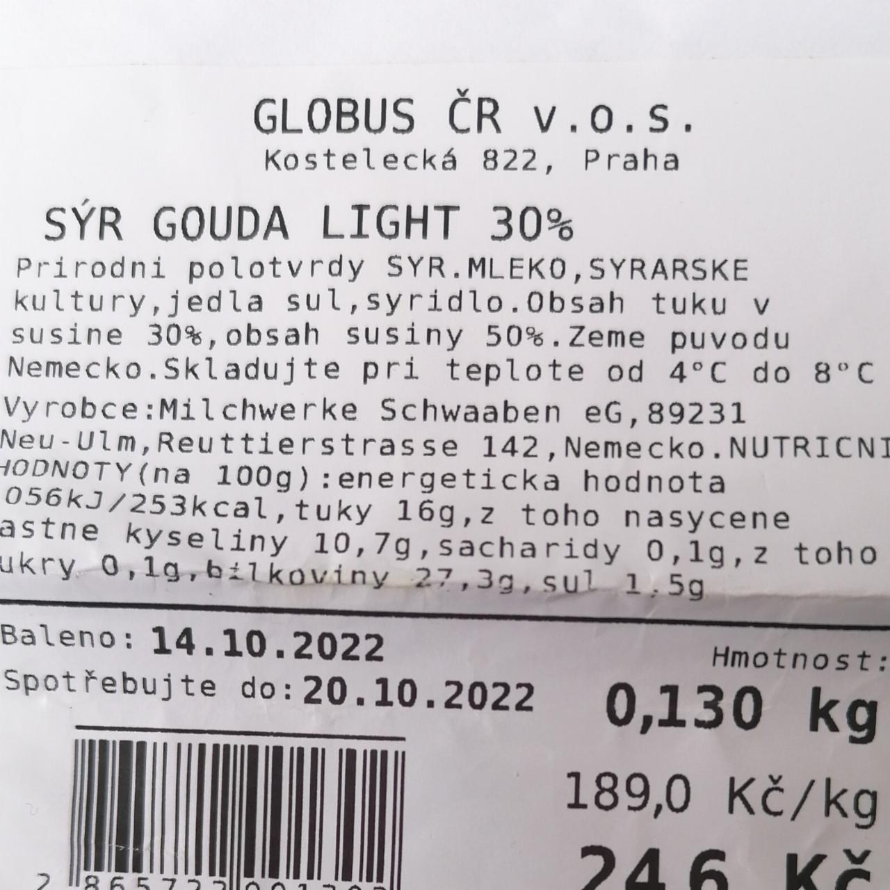 Fotografie - Gouda Light 30% Globus