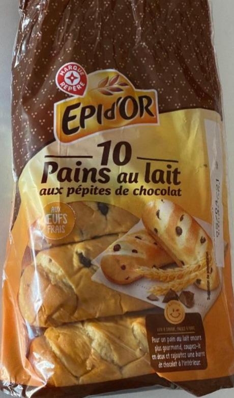 Fotografie - 10 Pains au lait aux pépites de chocolat Epi d'Or