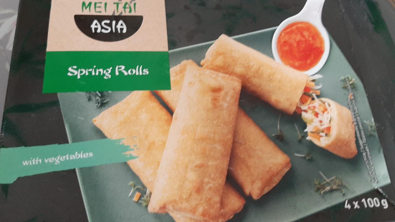 Fotografie - Spring rolls with vegetables - Mei Tai Asia
