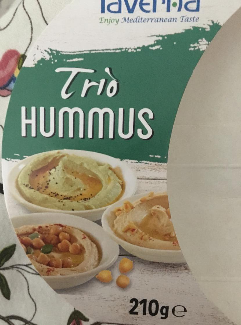 Fotografie - Taverna trio hummus Hummus Oriental
