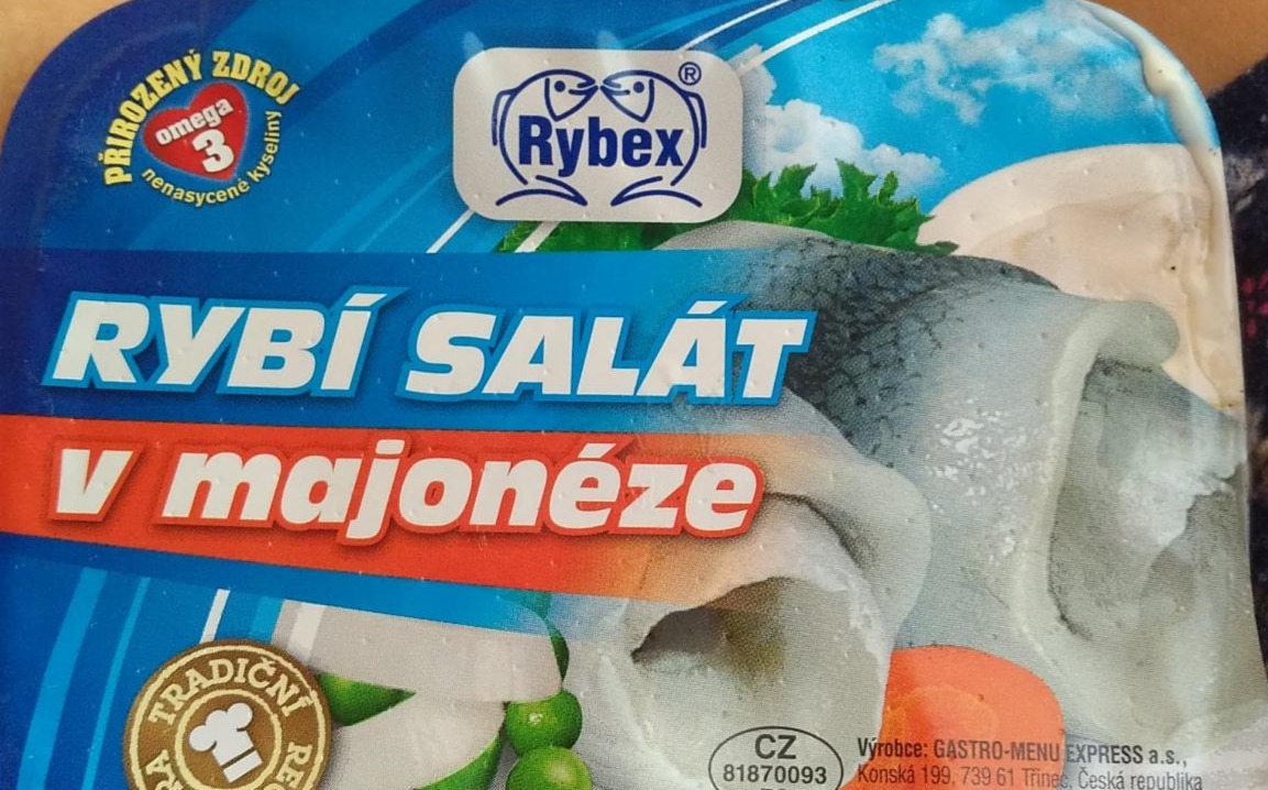 Fotografie - Rybí salát v majonéze Rybex
