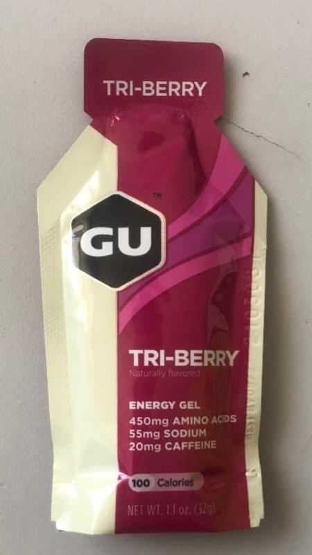 Fotografie - Energy Gel Tri-Berry GU