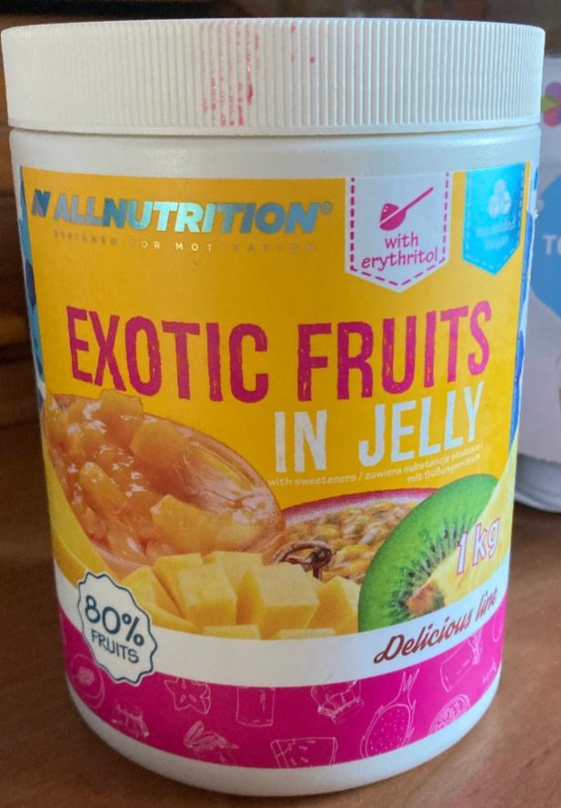 Fotografie - Exotic fruits in Jelly Allnutrition