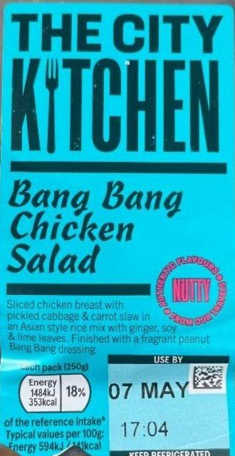 Fotografie - Bang Bang chicken salad
