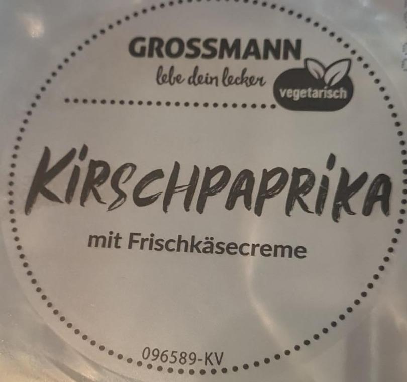 Fotografie - Kirschpaprika mit Frischkäsecreme Grossmann