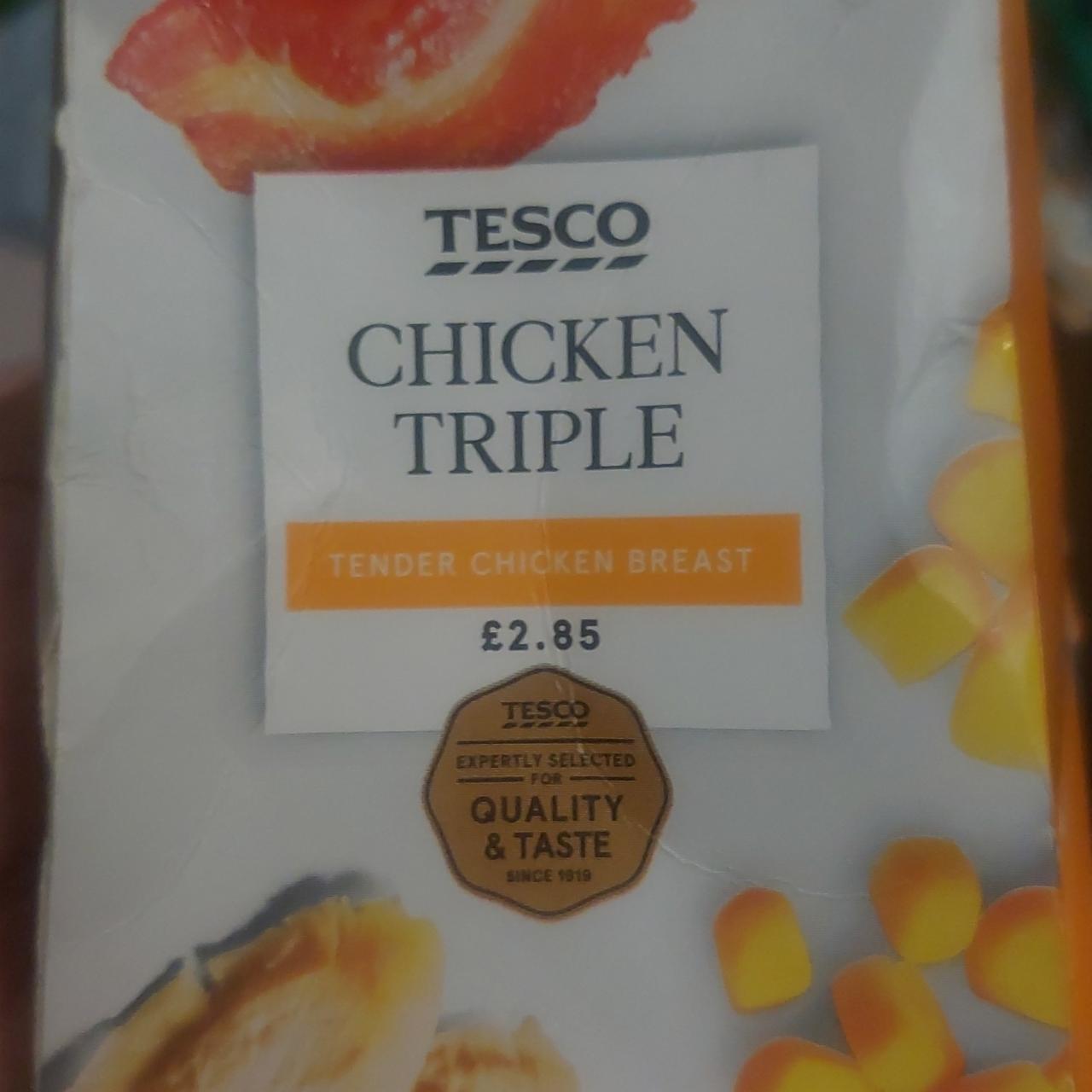 Fotografie - Chicken Triple tender chicken breast Tesco