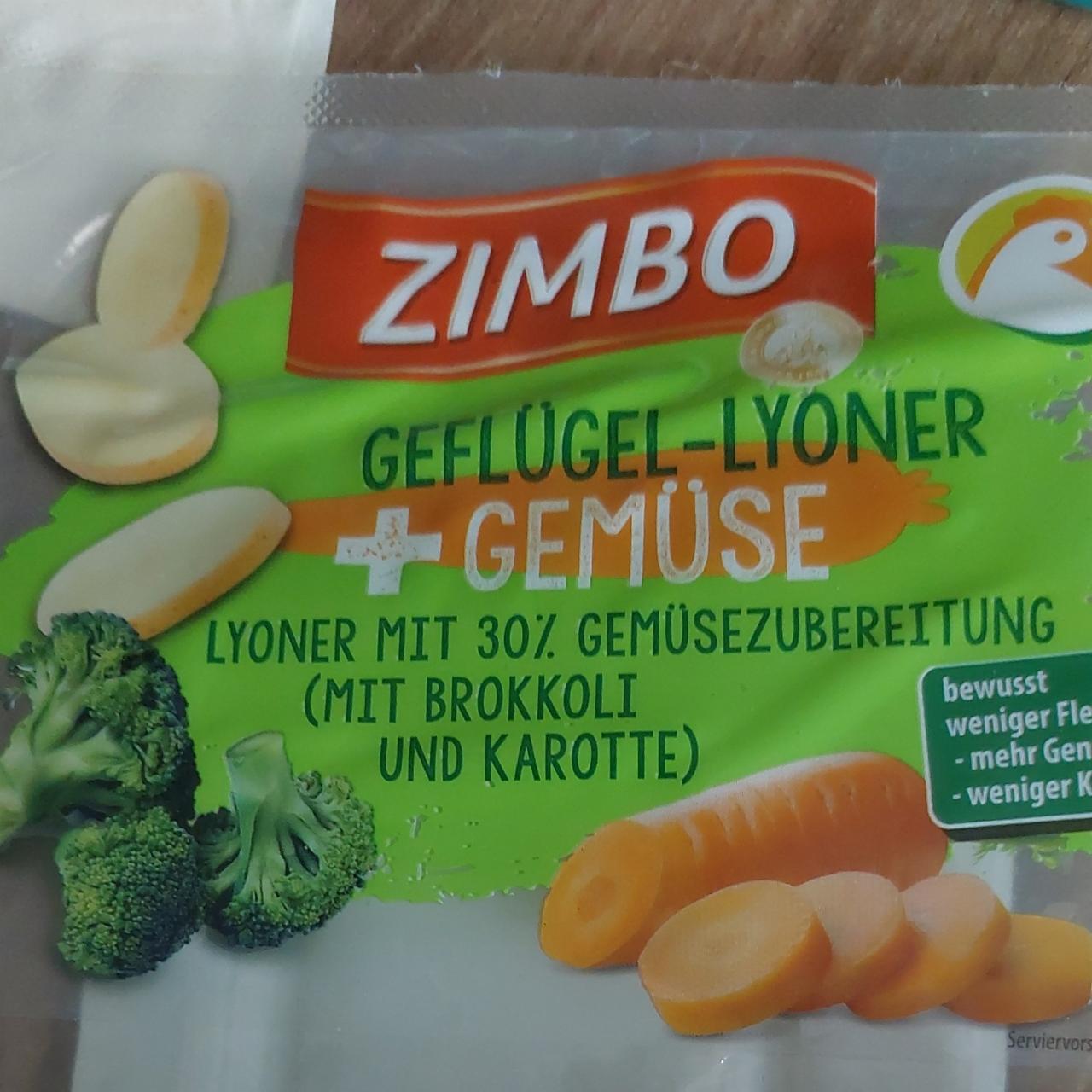 Fotografie - Geflügel-Lyoner + Gemüse Zimbo