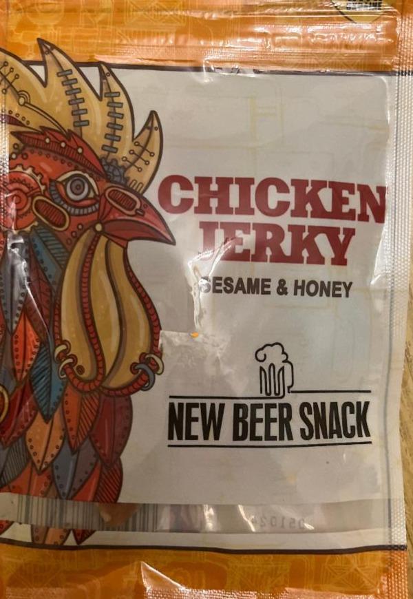 Fotografie - Chicken Jerky sesame a honey New Beer Snack