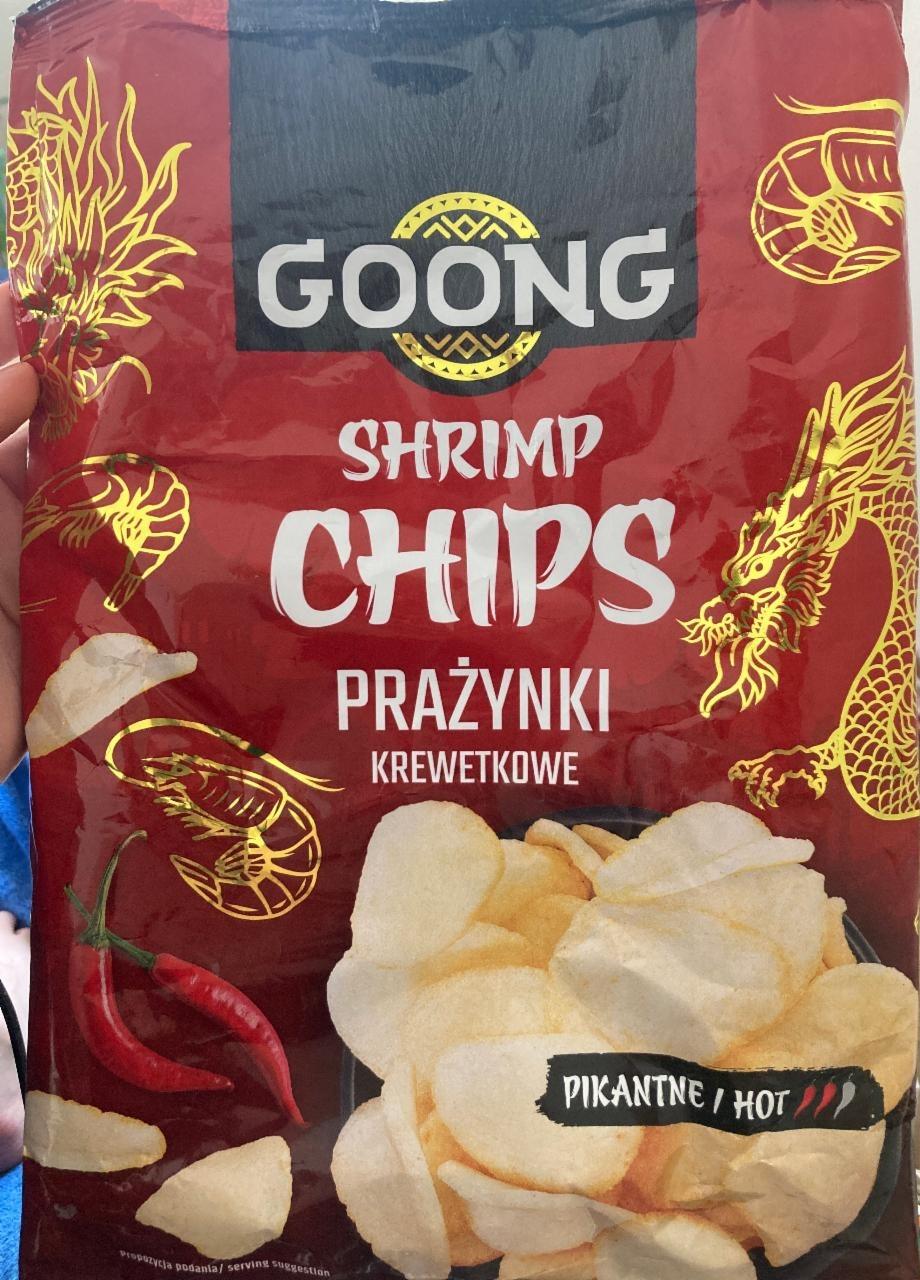 Fotografie - Shrimp Chips prazynki krewetkowe pikantne Goong