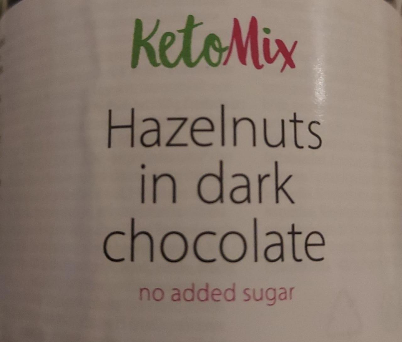 Fotografie - Hazelnuts in dark chocolate KetoMix