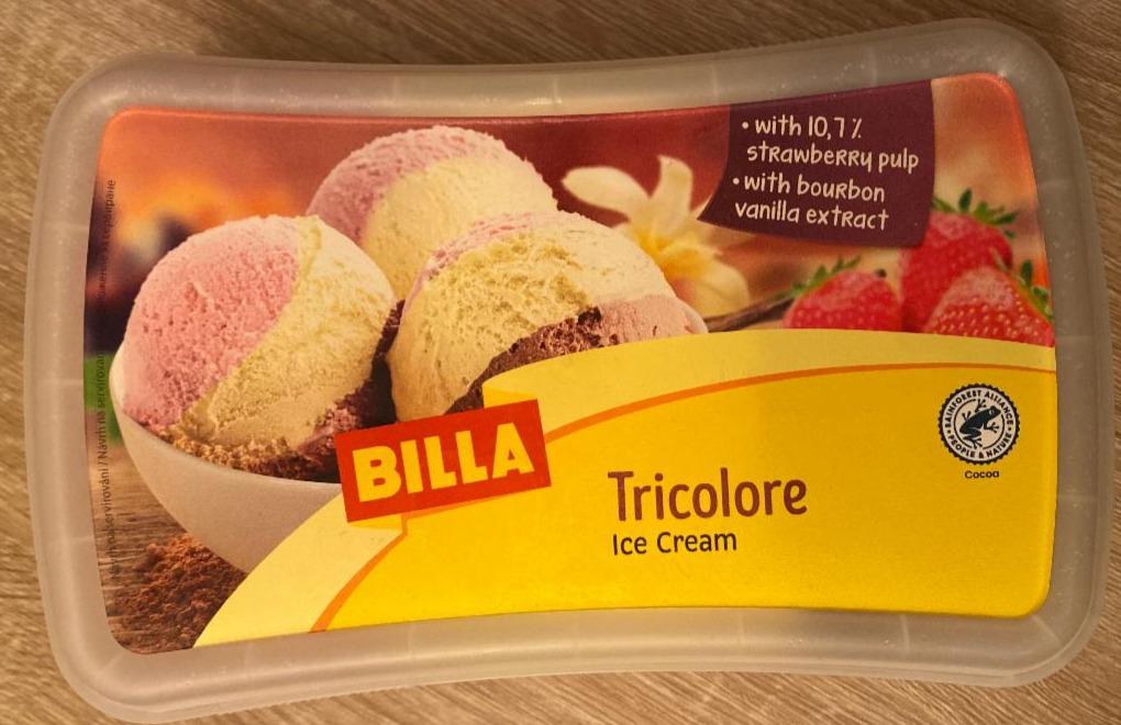 Fotografie - Tricolore Ice Cream Billa