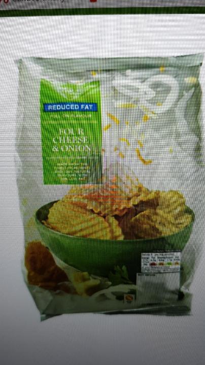 Fotografie - Four cheese & onion chips reduced fat M&S
