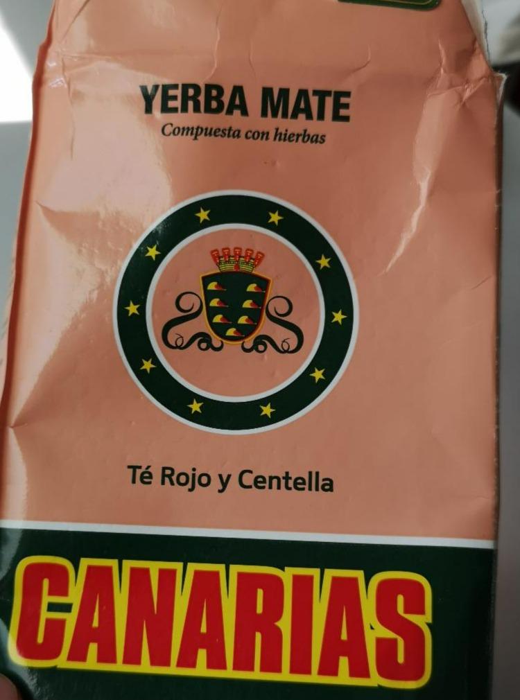 Fotografie - Yerba Maté Canarias té rojo y centella