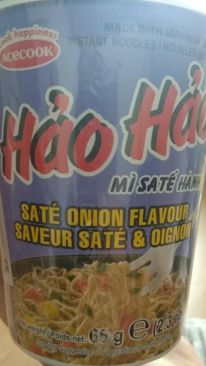 Fotografie - Hao Hao Saté onion flavour Acecook