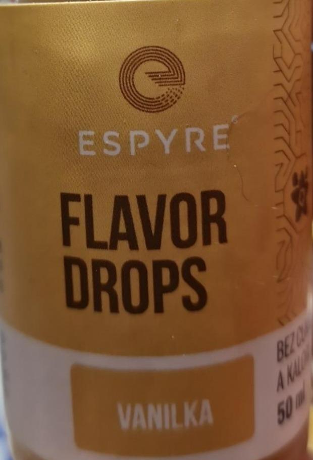 Fotografie - Flavor Drops Vanilka Espyre