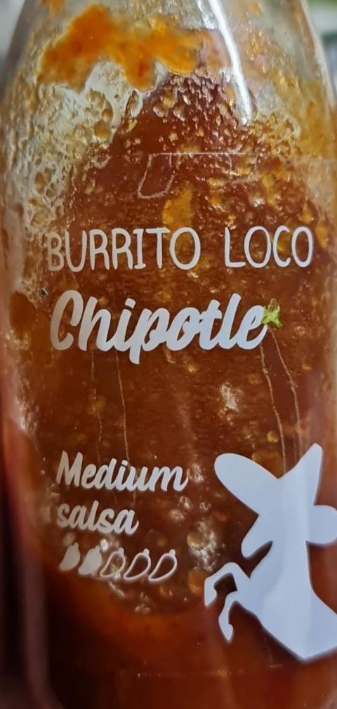 Fotografie - Chipotle Medium salsa Burrito Loco