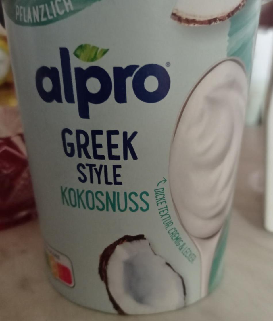 Fotografie - Greek Style Kokosnuss Alpro