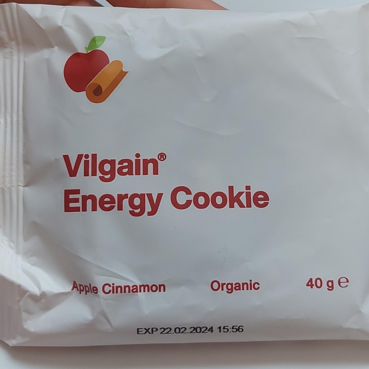 Fotografie - Energy cookie Apple cinnamon Vilgain
