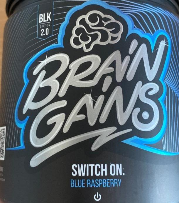 Fotografie - Switch on. Blue raspberry Brain Gains