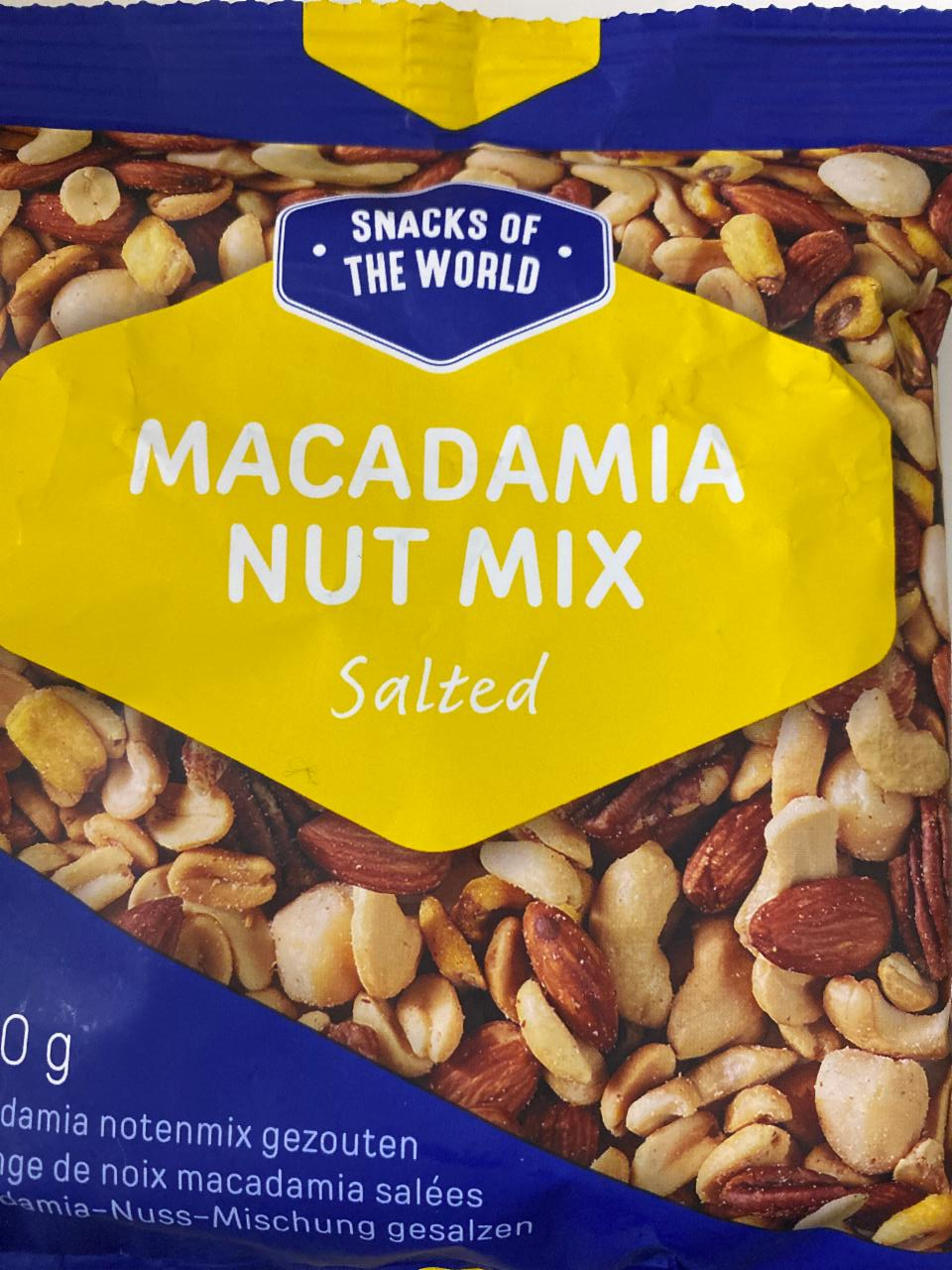 Fotografie - Macadamia Nut Mix Salted Snacks of the world