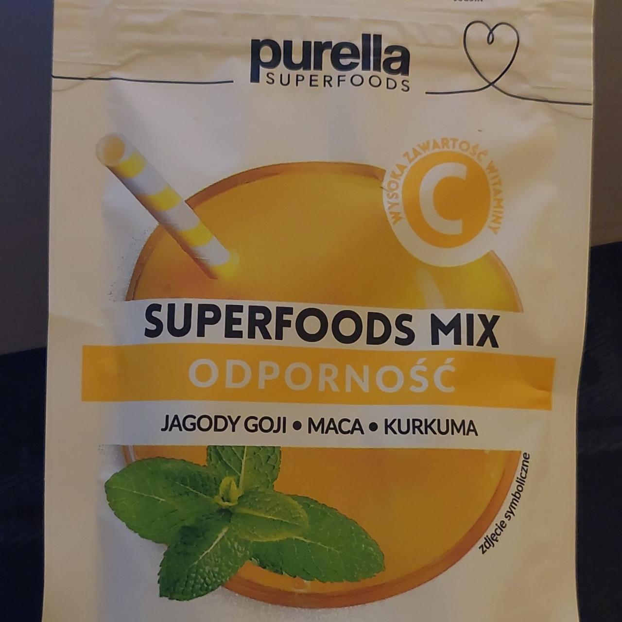 Fotografie - Superfoods Mix Odporność Purella Superfoods